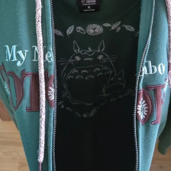 Studio Ghibli My Neighbor Totoro Boxlunch Exclsuive Hoodie XL - Picture 8 of 9